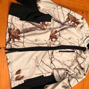 Camo Jacket with Black Accents